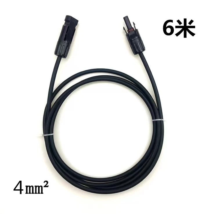 Солнечный разъем TUV 1 5 м 2 OEM длина солнечной системы IP67 4.0 мм2 и 6.0