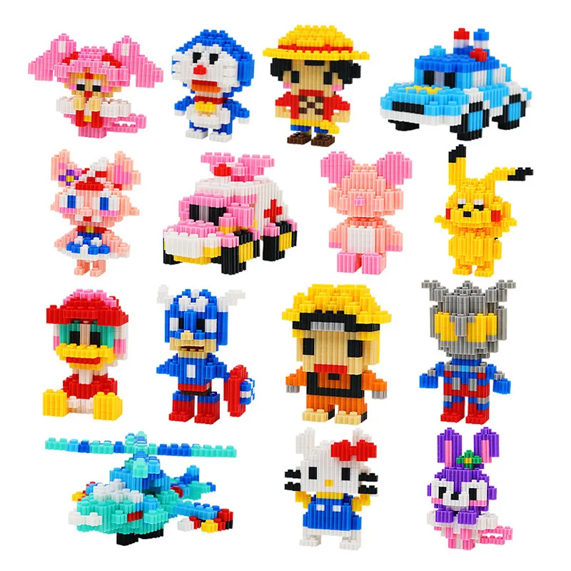 Distributor wanted new arrivals educational Micro particles plastic assembly Blocks toys puzzle blocks toys for kids learning