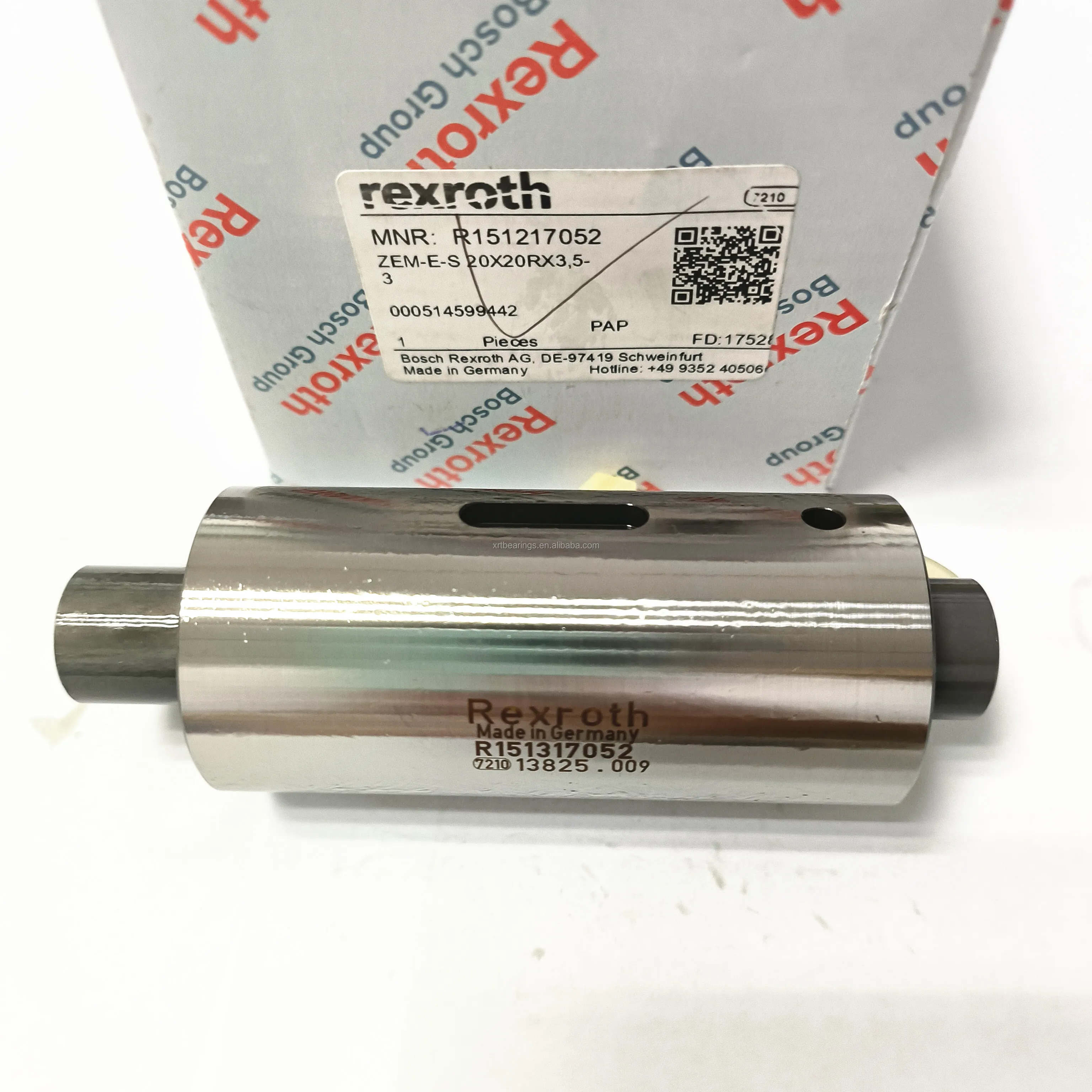 Original Germany Linear guide ball screw nut R151217052 R151317052 ZEM-E-S 20X20RX3,5-3