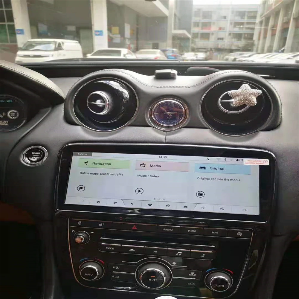 For Jaguar XJ 351 2009-2016 Android 10 128 Radio Car GPS Navigation Auto Stereo Headunit Car DVD Player Multimedia Music Carplay