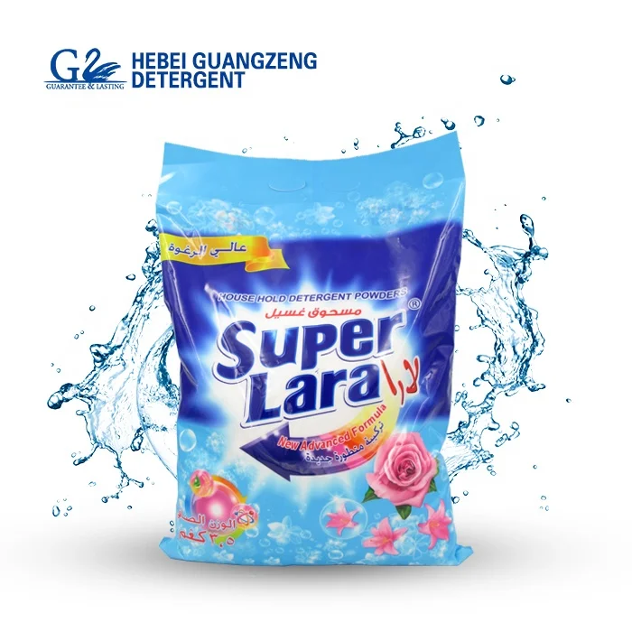 100% Export Oriented OEM Chemical Formula Laundry Detergent Base Soap Washing Powder For Africa
