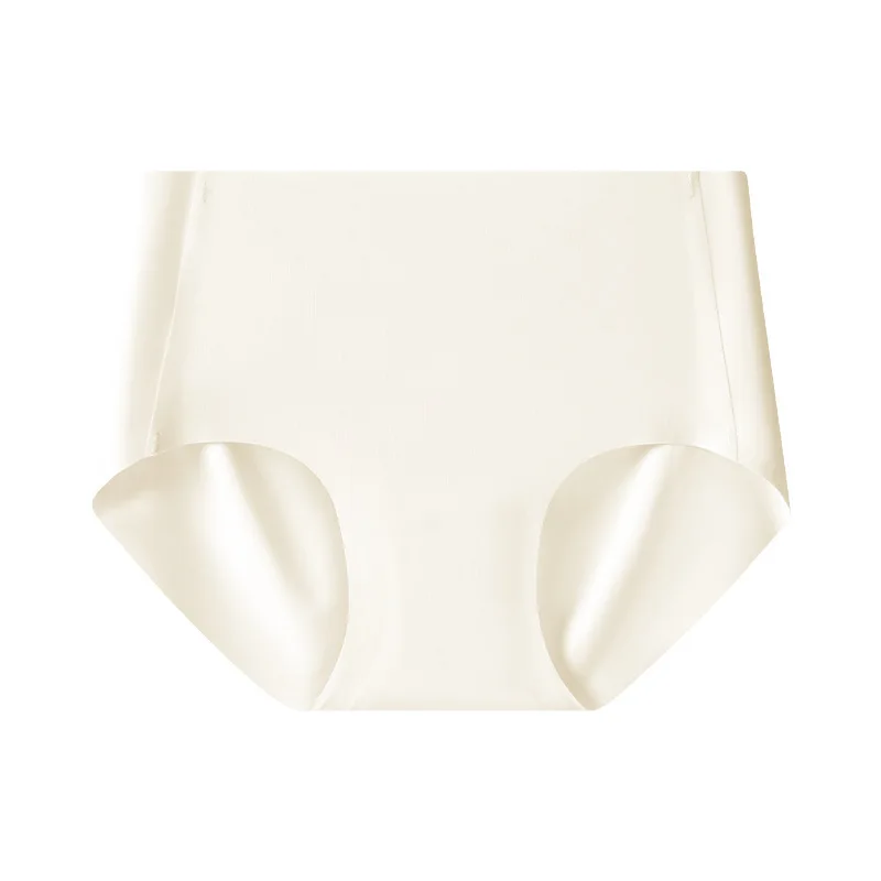 Factory direct Feeling Traceless Thin Mid Waist Breathable Ice Silk Underwear  Fitness for women