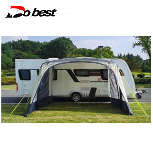 Caravan Camper Inflatable Tent Side Room Cassette RV Folding Arm Caravan Awning