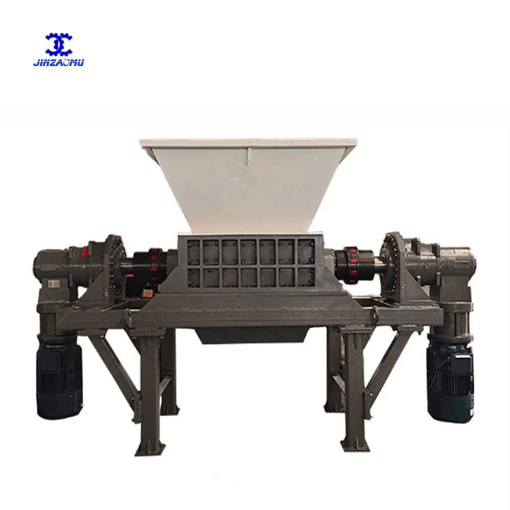 Quality Supplier Stable Performance Double Shaft Mini Plastic Shredder