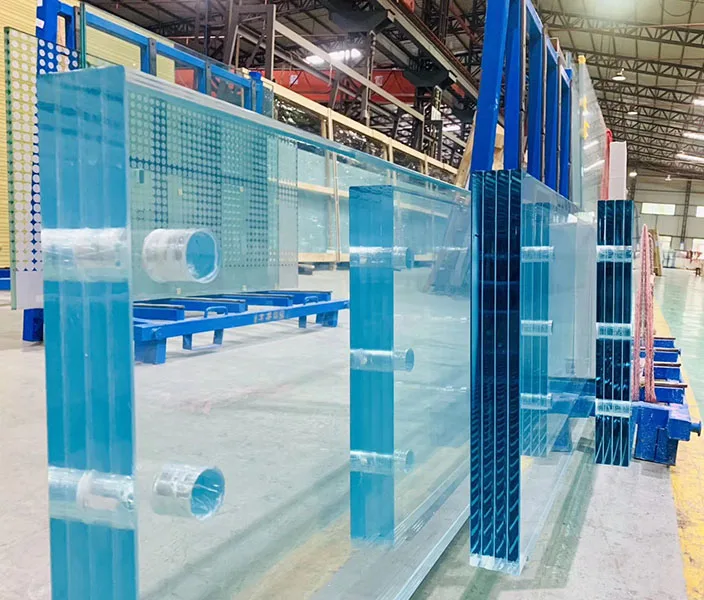 custom big size tempered glass with factory price excellent clear jumbo size safety toughened building glass manufacturer