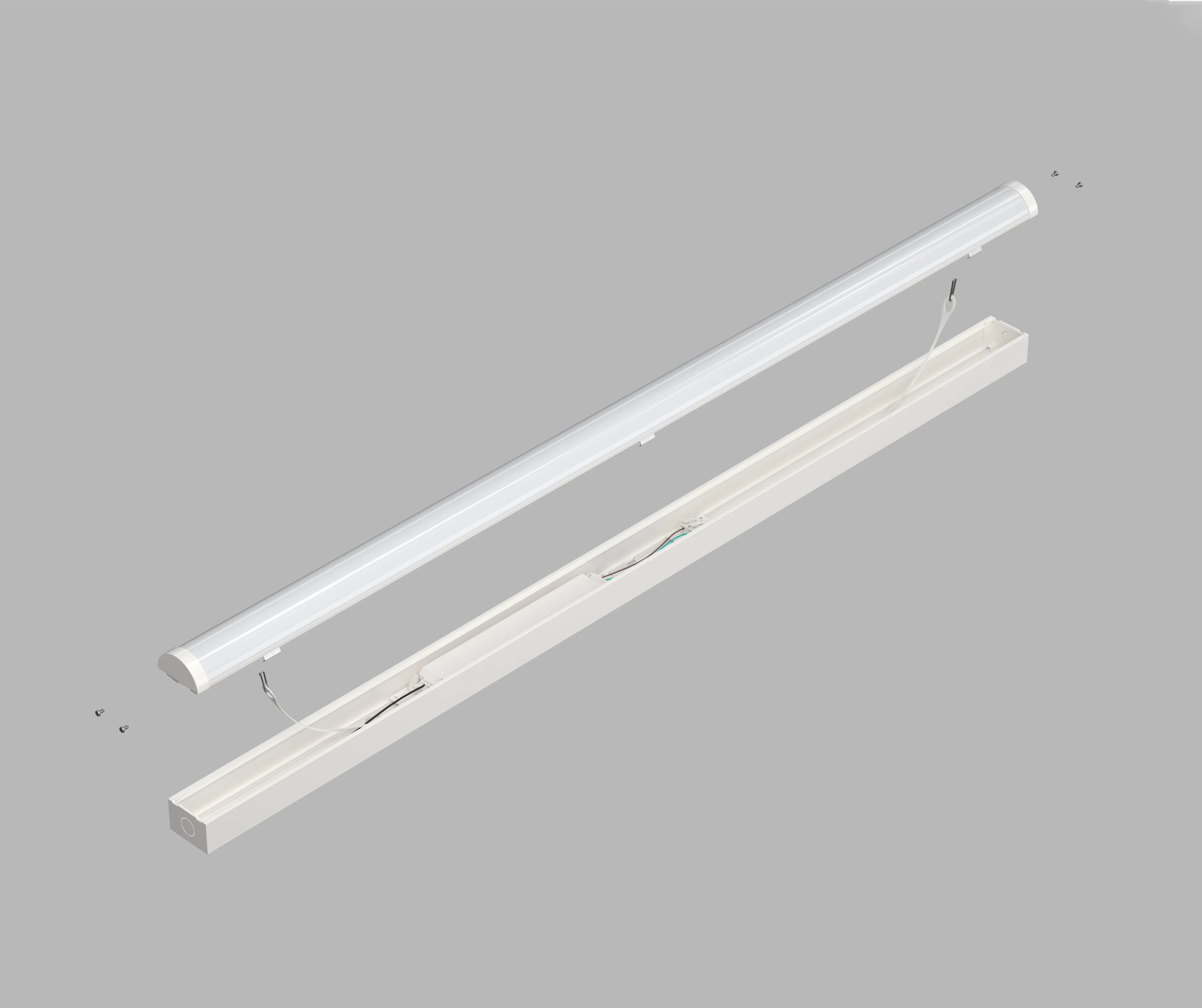 Free Sample Dimmable 50w Linear Lamp Linkable Led Batten Light Led Tube 150cm SMD 2835 4ft Led Tube Led Linear Light