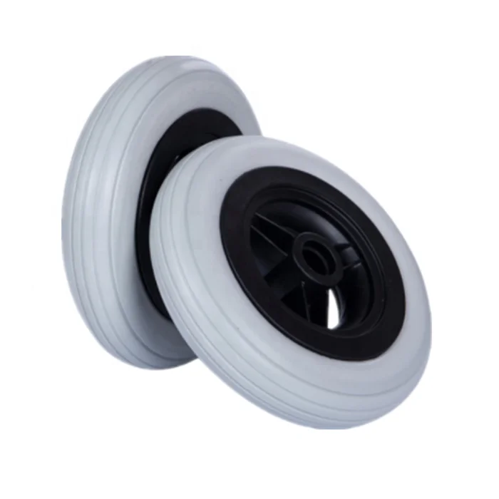 7 дюймов полиуретановая пена коляска колеса пластиковые колеса