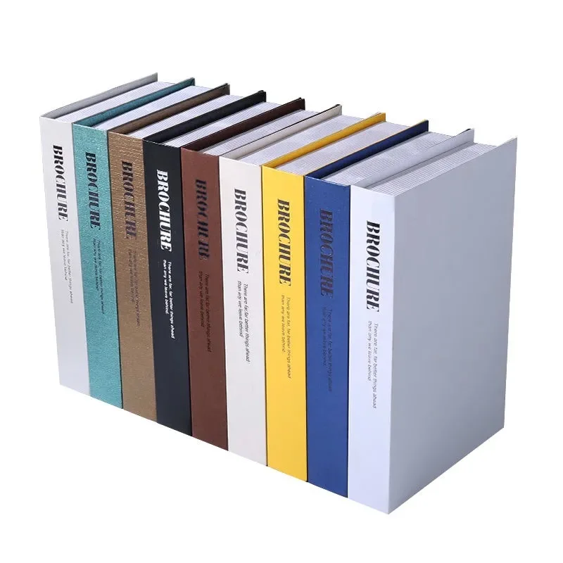 Fashion Openable Fake Books Decoration For Home Decorative Books Modern Simulation Luxury Storage Box Decor Club Hotel Model