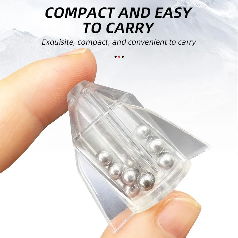 OEM 24mm 30mm Plastic Catfish Rattles Fishing Catfish Rig in Line Rattle Spinners Attractants