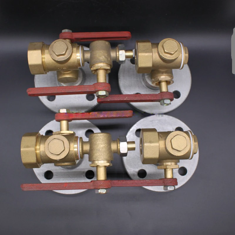 BSP NPT  brass material water level gauge valve for boilers water tank level indicator