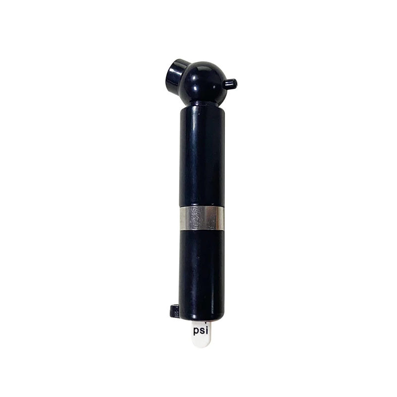 black plastic mini pen tire pressure gauge of 1-9 psi/10-60kpa