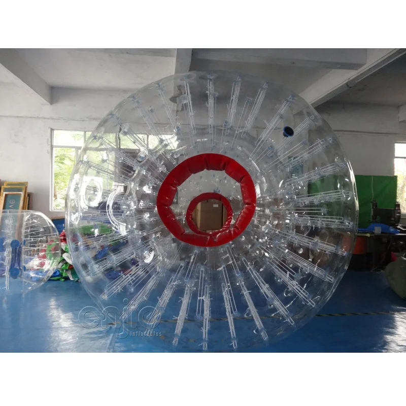 Interactive large Body zorbing ball Zorb ball inflatable human sphere For Water Fun or For Grass running or For Bowling