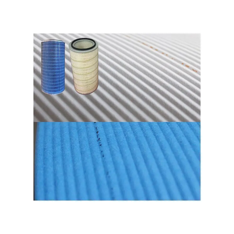 Factory Directly High Quality 80/20 Cellulose Synthetic Blend Cartridge Dust Collector Air Filter Media Paper