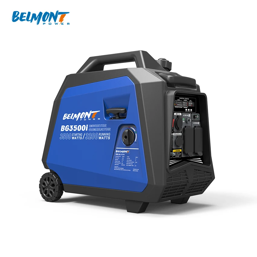 Китайская Фабрика 3.5KW 3.5KVA 3500 Вт тихий портативный 220V Инвертор Бензиновый Генератор запасные