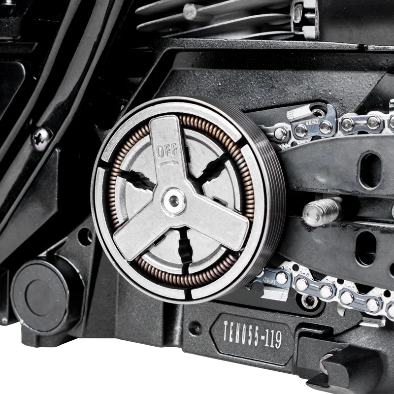 TEH 58cc Forest Logging Chainsaw Petrol Chain Saw 2 Stroke Gasoline Engine Wood Cutting Machine