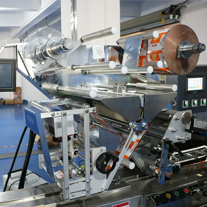 High speed Wafer biscuit automatic packaging system Multi-function Packaging Machines Packing Line