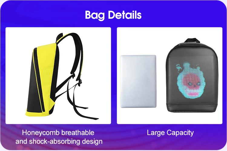 LED backpack
