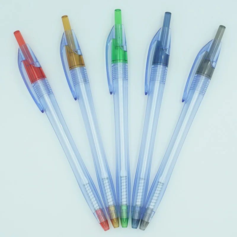 Hot Sale Promotional Colored Barrel Manufacturing Custom Roller Ball Point Pen With Logo
