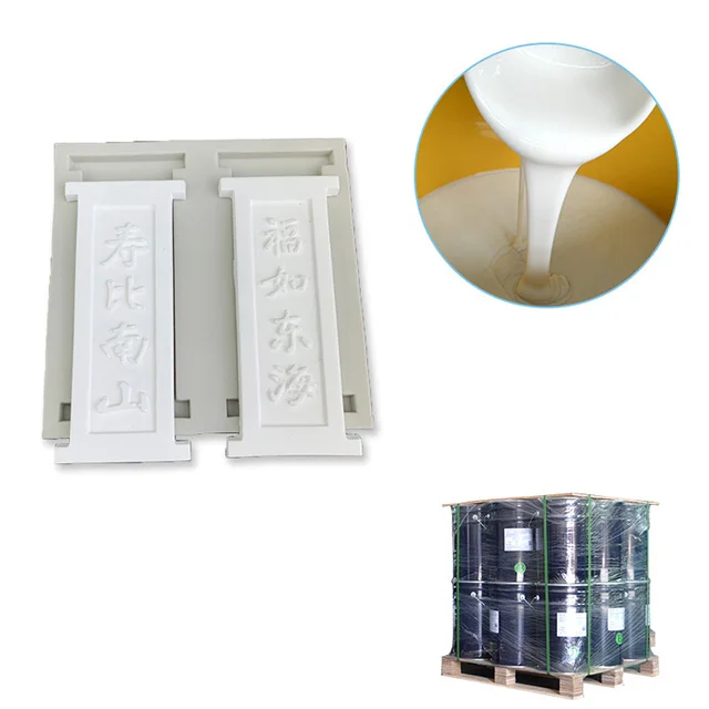 Free sample April 2022 Liquid RTV-2  silicone rubber for plaster sculpture construction material  mould HOT SELLING