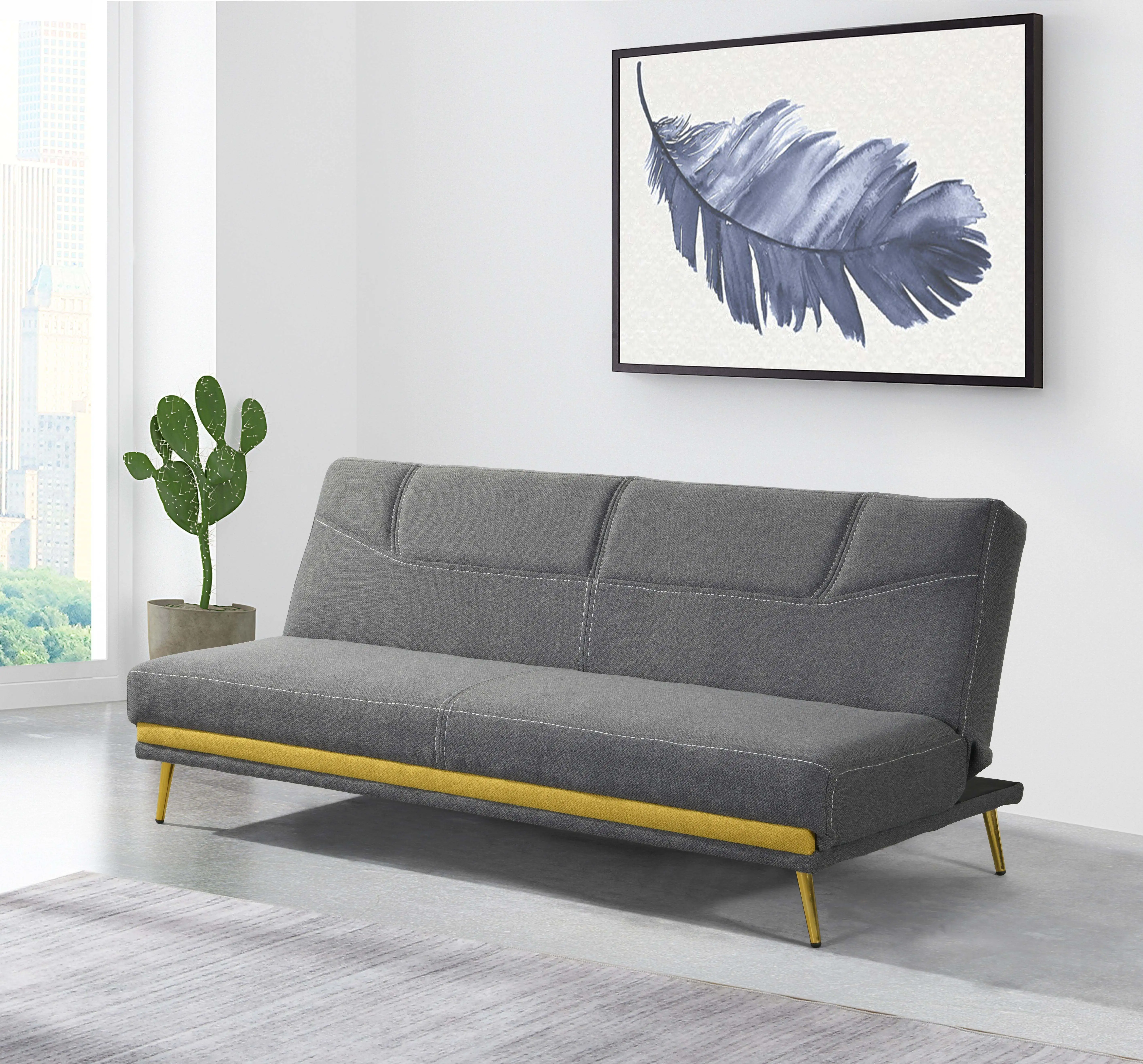 Bunk sofa bed with storage furniture modern sofa bed leather