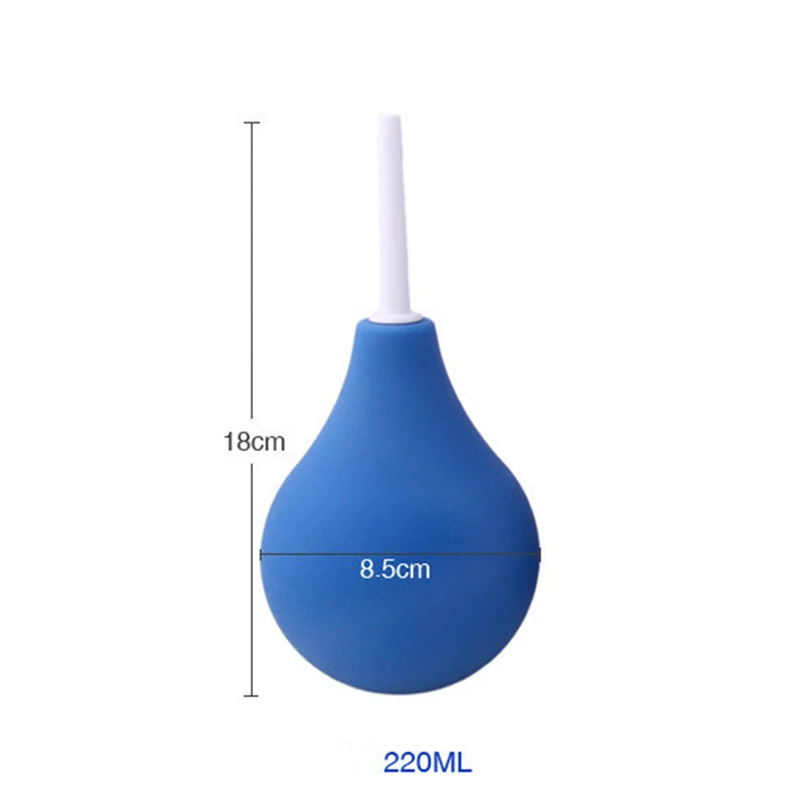 2021 hot sale medical material 220 ml silicone anal flushing device anal washer rinser (1600170193486)