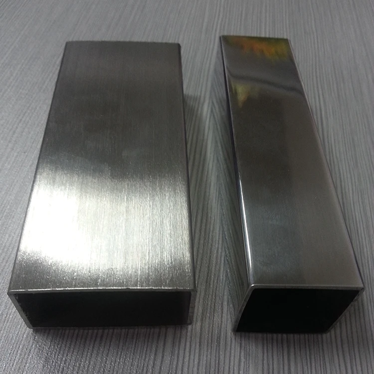 100 мм квадратная титановая трубка класса 19