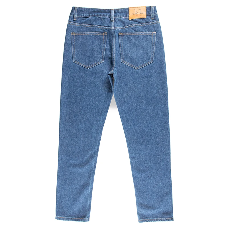 
2021 Hot Recycled Fabric Pantalones Men Slim Fit Jeans Custom Jeans Mujer 