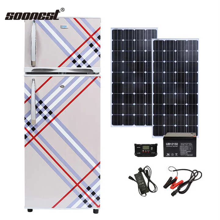 Small Solar Fridge Upright Solar Freezer Fridge Freezer 98 Liter Solar Panel Direct To Dc Compressor Mini Fridge