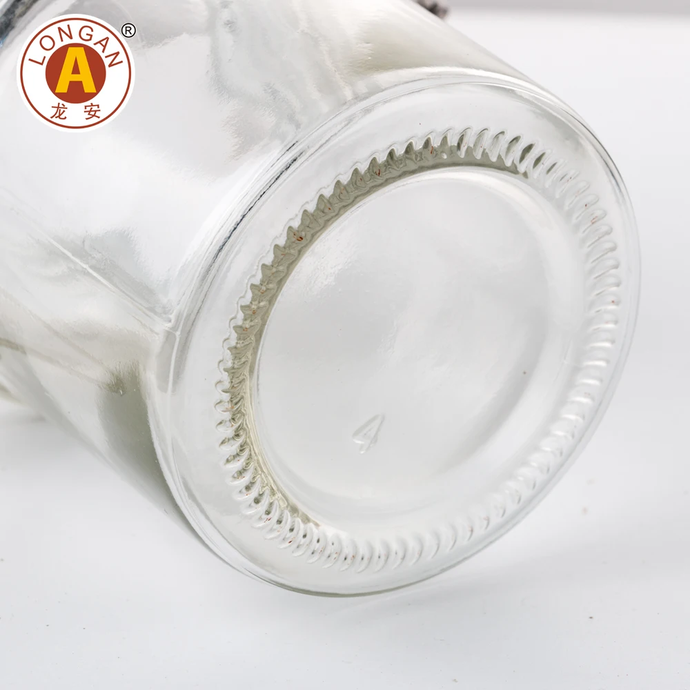 Hot Sale Bathroom Set Glass Mason Jars Metal Lid Jar Dish Soap Dispenser Frosted Glass Bottles And Jars Pump With Tap