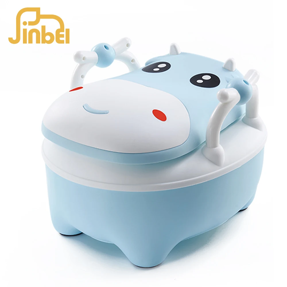 90 degrees flip cover kids potty training seat portable baby potty