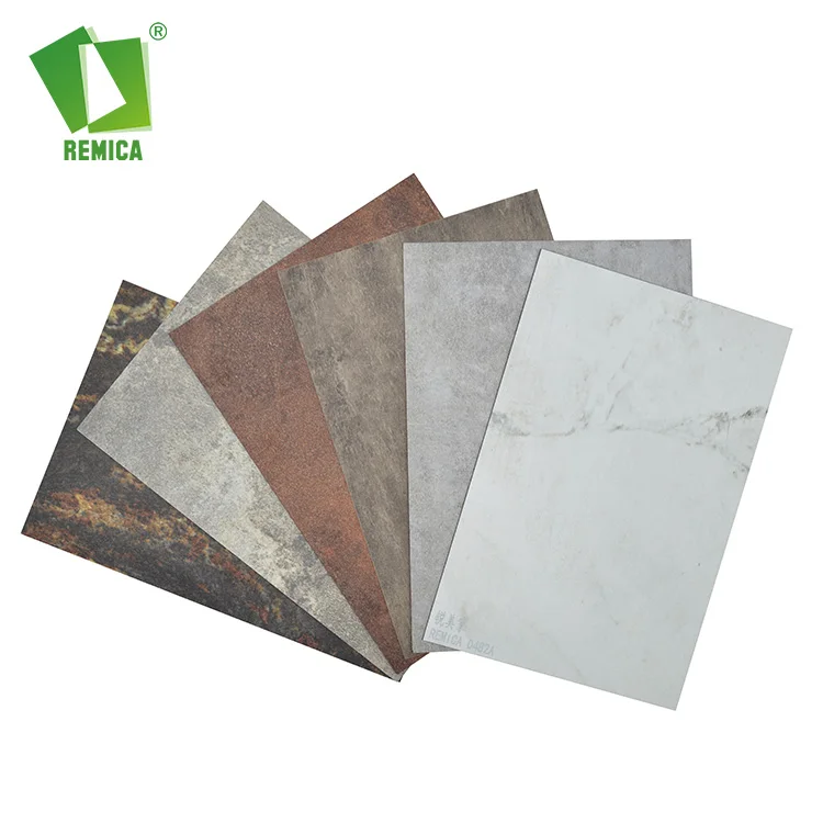 Easy to Clean Stone Grain HPL Sheets for Door Surface Skin