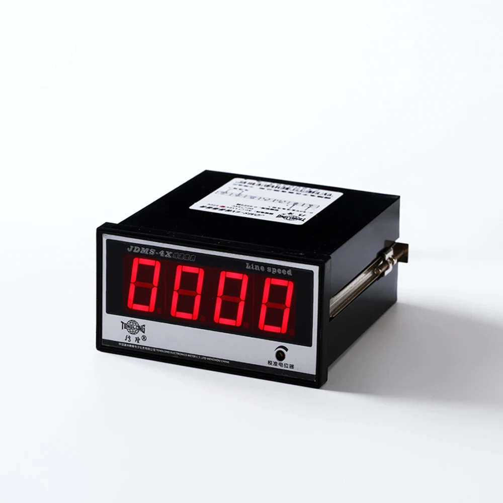  JDMS-4X цифровой спидометр и оборотный метр тахометр с входным сигналом 0-50