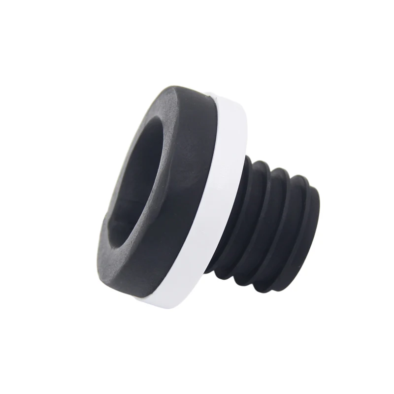 Toilet Wax Free Urinal Rubber Gasket Seal URINAL BOWL RUBBER SPUD GASKET CONNECT 56MM UPVC PIPE
