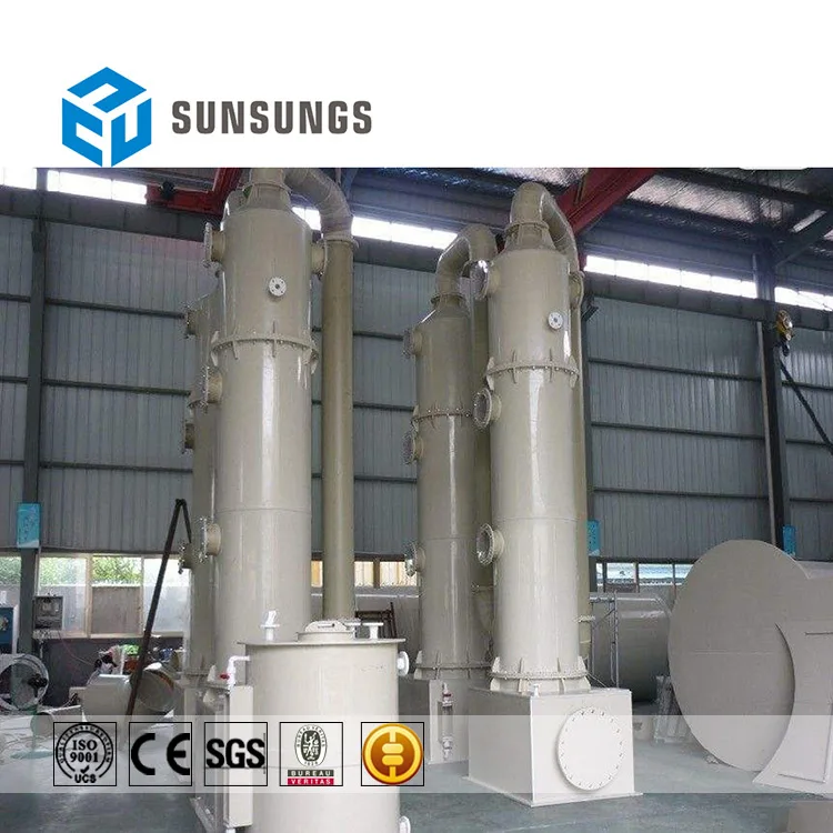 
Wet Air Scrubber Gas Absorption Column for Chemical Industry 