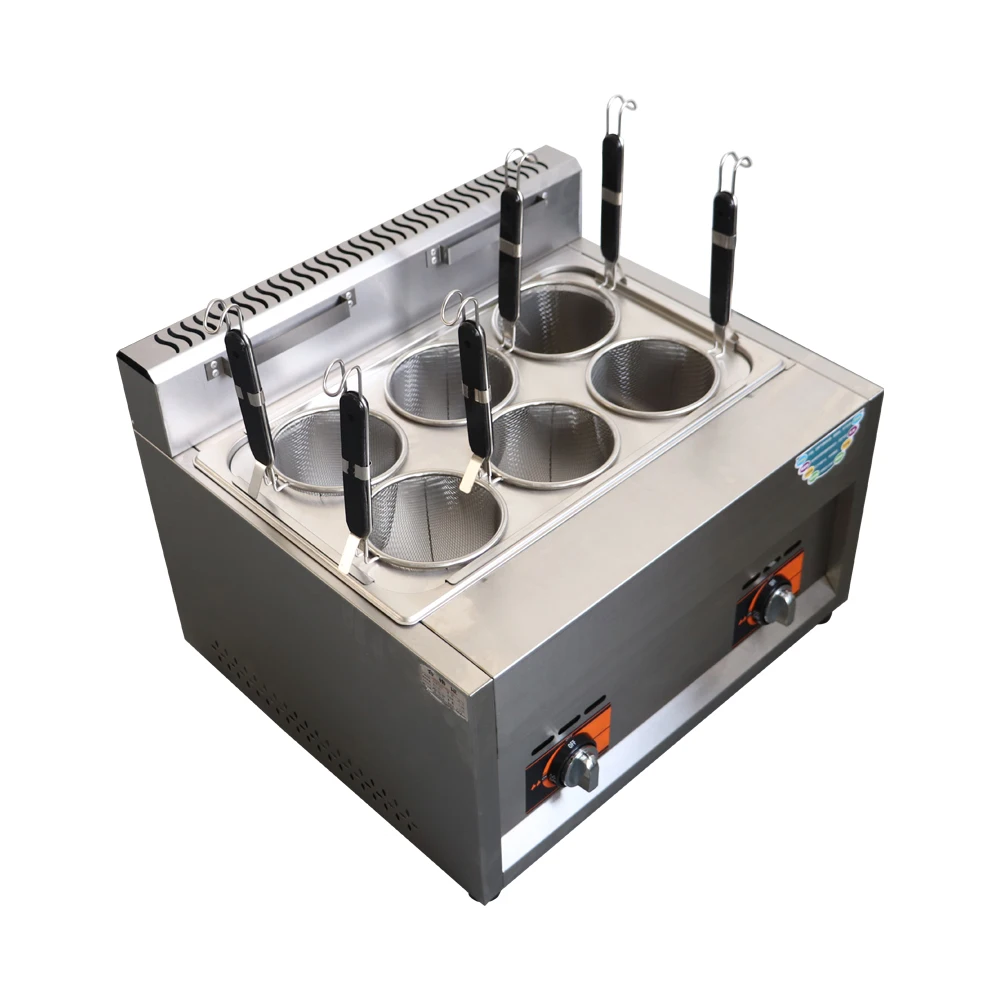 Professional Restaurant Used Commercial Gas Noodles Boiler Pasta Cooker