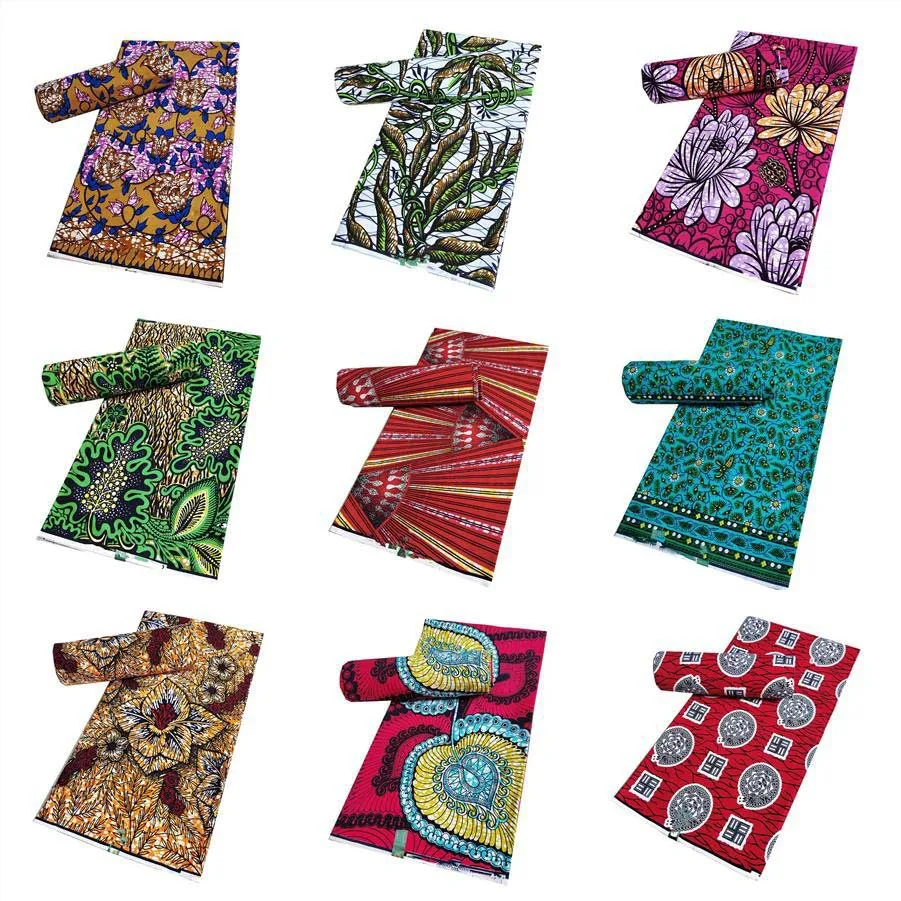 Hot selling chiganvy african wax prints fabric for wax clothing