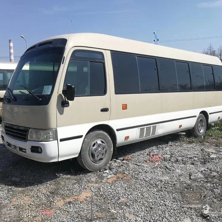 Подержанный автобус-подставка 17 сидений 29 30 45 с дизельным двигателем 6 цилиндров на продажу