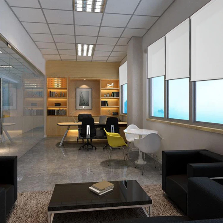 
For home office hotel cordless blinds for windows electric roller kit 