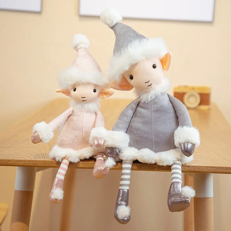 New Wholesale Custom Stuffed Furry Soft Cute Lovely Cartoon Gift for Girls Women Decoration Fairy Elf Plush Princess Toy Doll