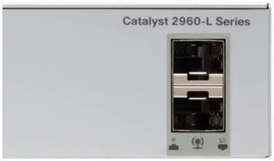 WS-C2960L-8PS-LL 2960L Series 8 Port PoE Switch
