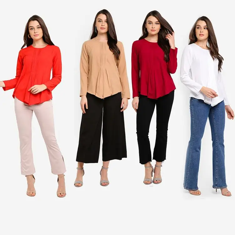 2020 High Quality Islamic Clothing Abaya Blouse Muslim Women  Dress