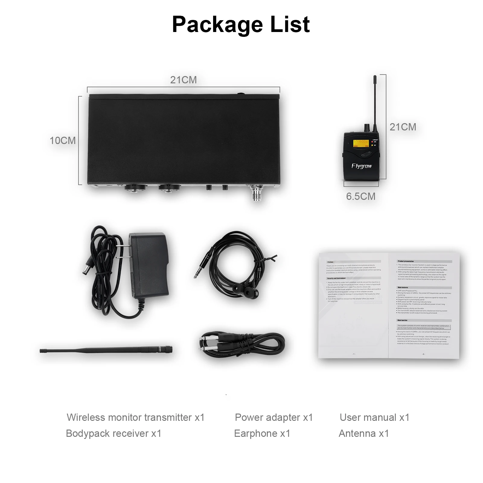 Multifunctional In Ear Monitor System Wireless For Wholesales Wireless In Ear Monitor System
