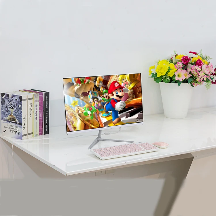 Computer desktop monoblock high speeding gamer 21.5 23.8  i9 i7 i5 i3 with cpu ram ssd diy all In one pc computer  AIO