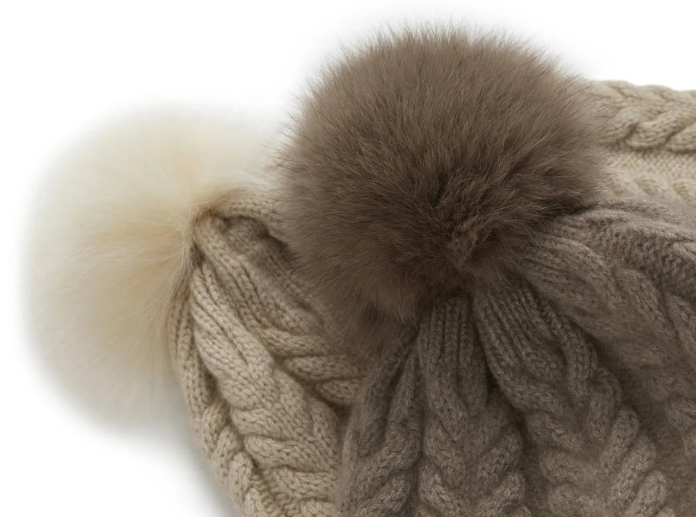 Оптовая продажа, кашемировые облегающие шапки на заказ, женские шапки, зимние кашемировые шапки