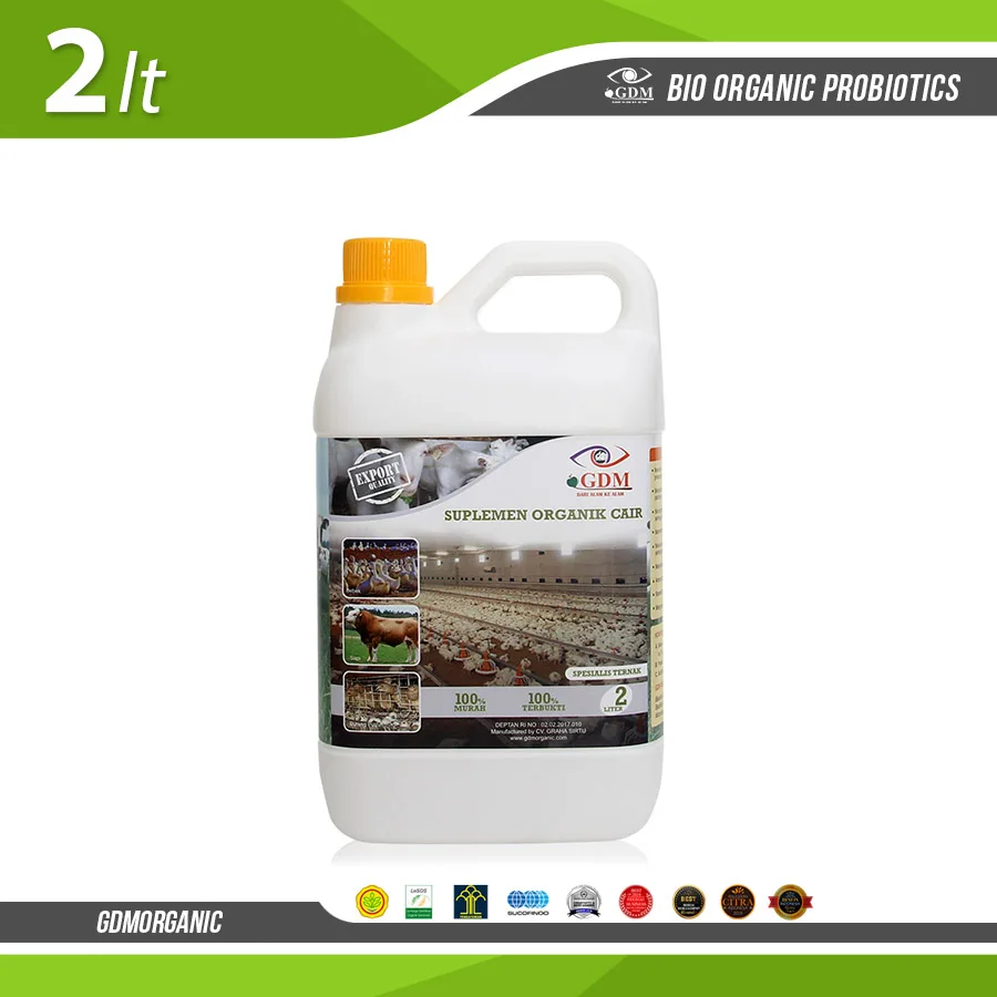 
The Cheapest and Best Probiotics and Vitamin Premix for Broilers and Poultries 2Ltrs 