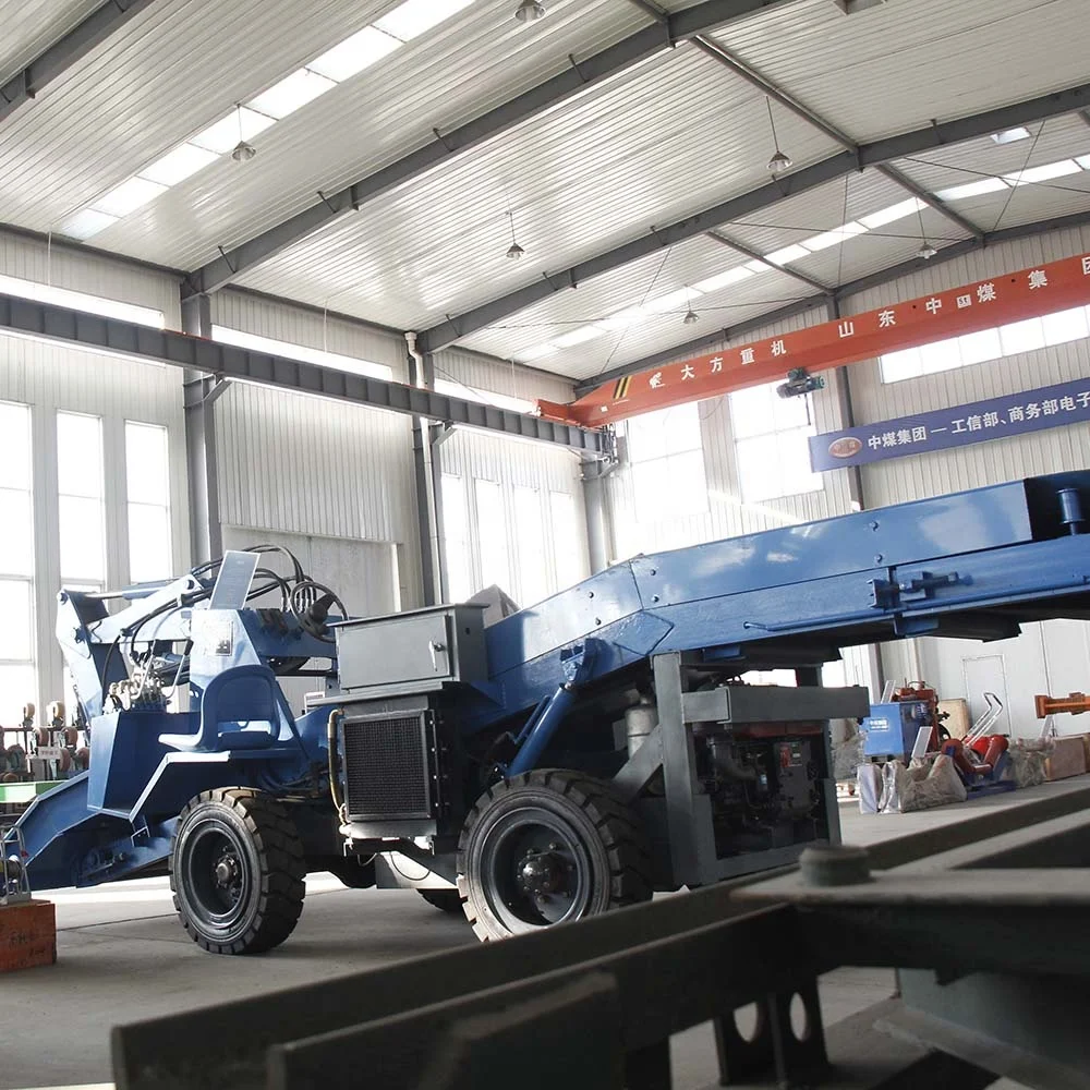 Wheeled Stone Mucking Loader Used In Gold Mine