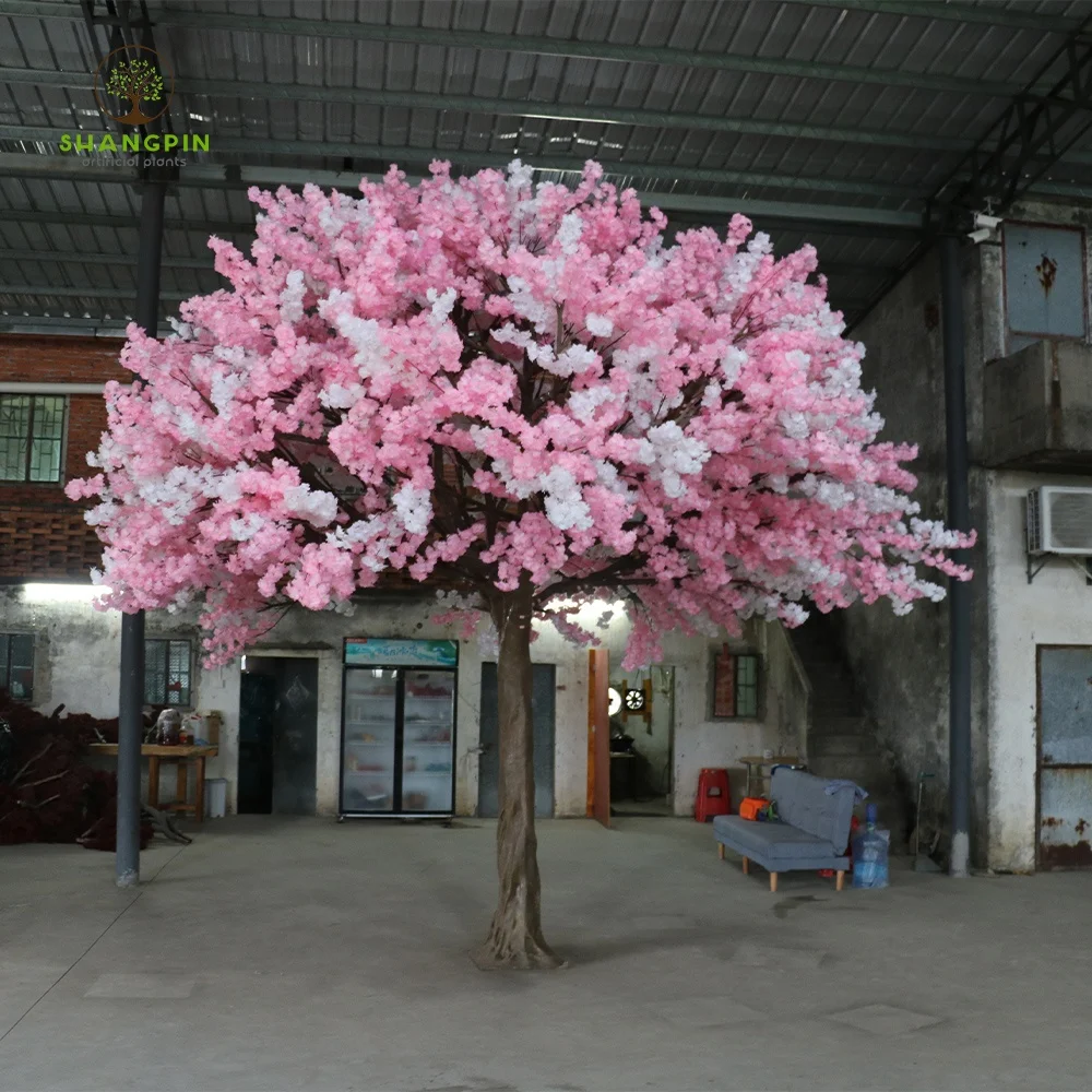 Customized Large Artificial Tree Outdoor Garden Decoration Big Tree Wedding Decoration Cherry Blossom Tree