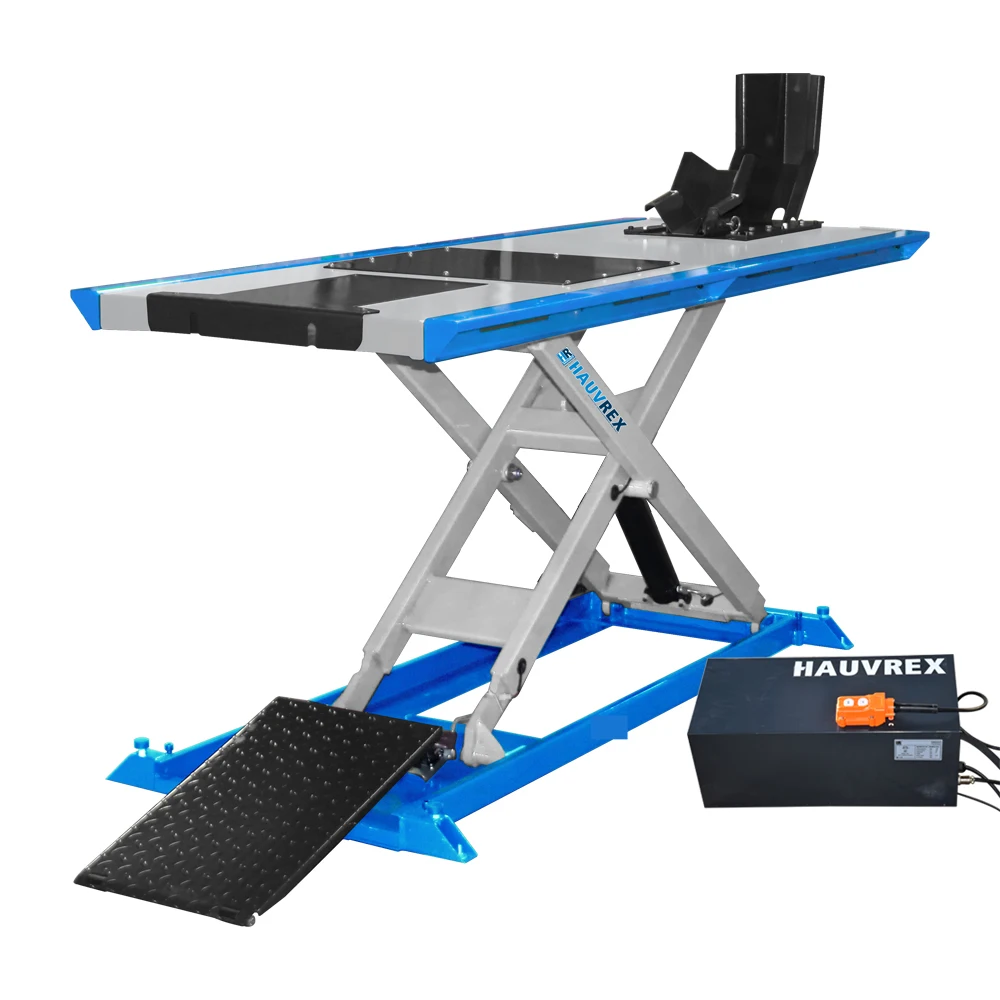 Электрический гидравлический мотоциклетный ножничный подъемник Ibs 2000 грузоподъемность 900 кг автомобильный для мотоцикла