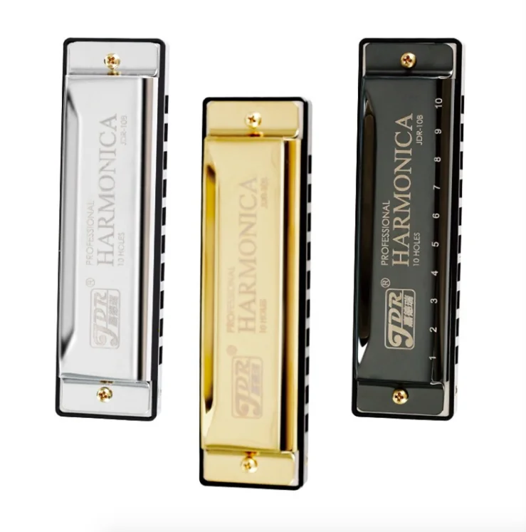 10 Holes Harmonica Factory Professional Mouth Organ Harmonica For Sale