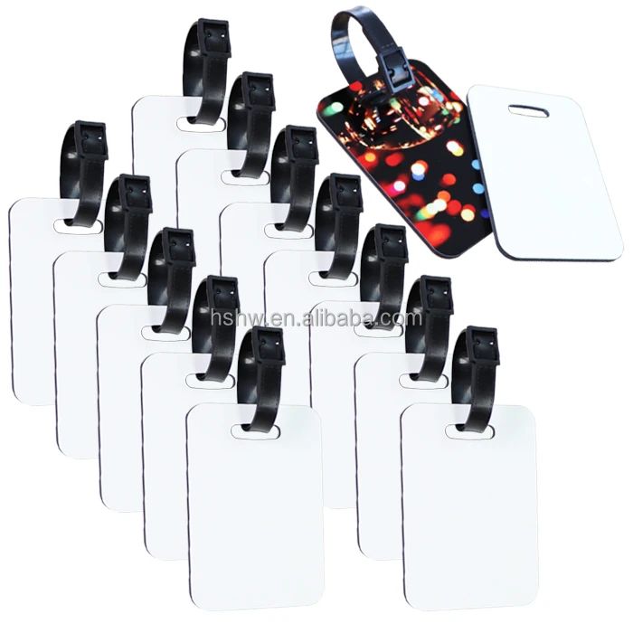 MDFSUB заготовки для сублимационной печати, дерево, МДФ, белая бирка для багажа, сумка для багажа, школьная сумка, чемодан, инструмент, бирка, этикетка